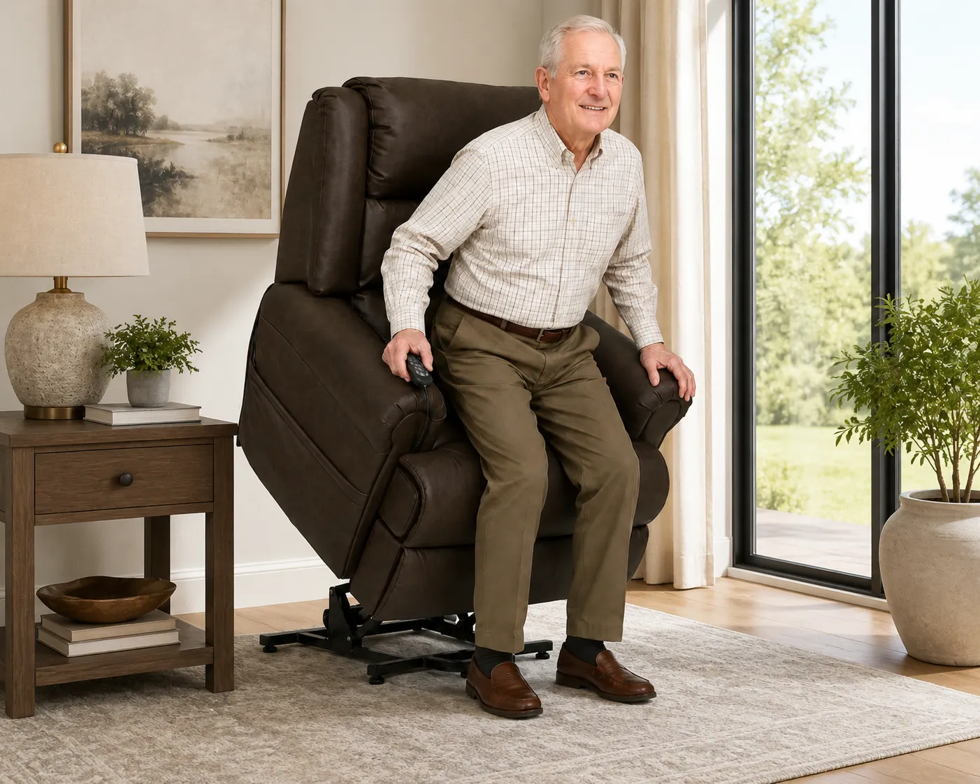 Muncy Power Lift Chaise Recliner with Dual Motor & Zero Gravity Heavy-Duty Comfort 5 Muncy Power Lift Chaise Recliner with Dual Motor & Zero Gravity Heavy-Duty Comfort
