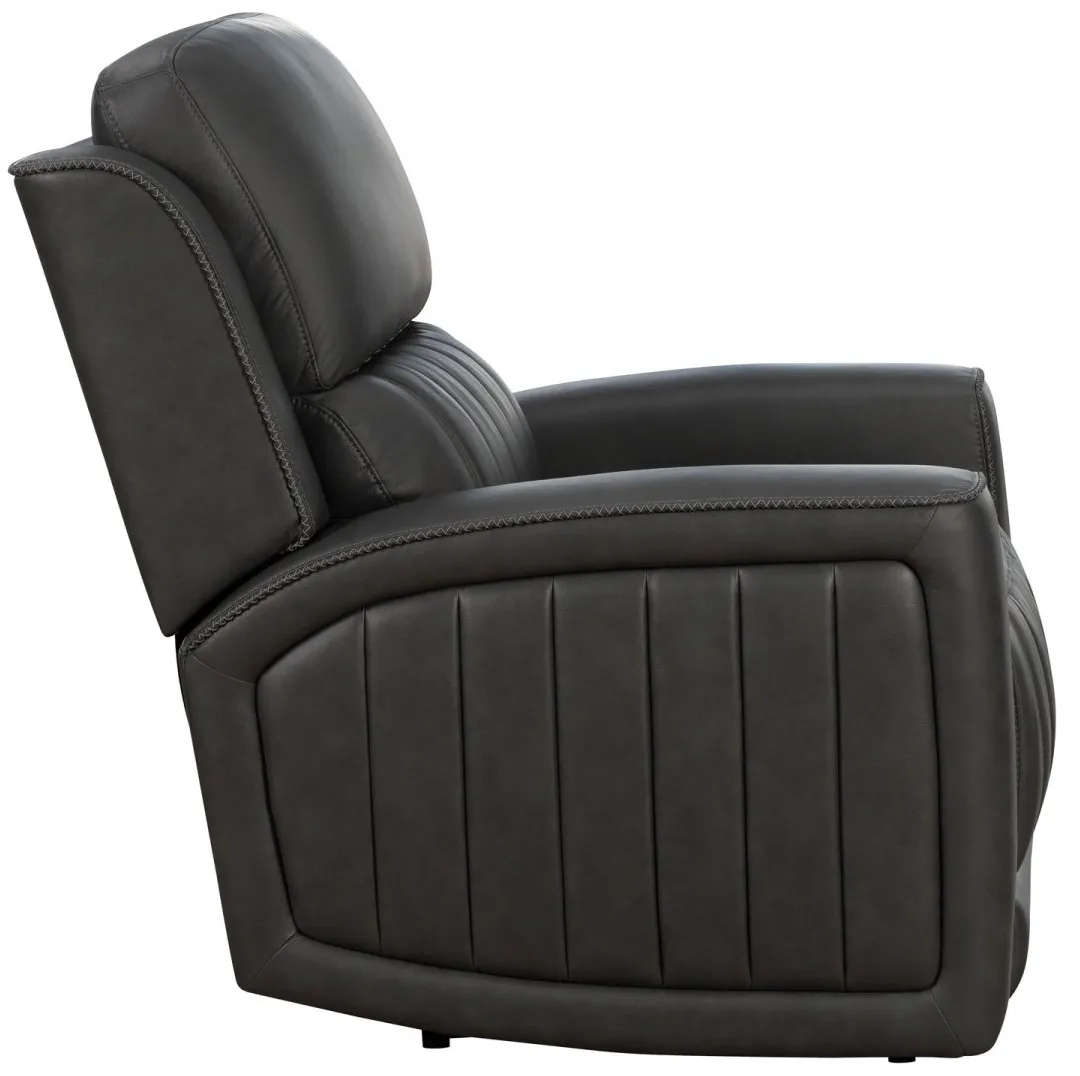 Pierce Zero Gravity Power Recliner w/Power Head Rest & Power Lumbar (Gray) In stock 5 Pierce Zero Gravity Power Recliner w/Power Head Rest & Power Lumbar (Gray) In stock