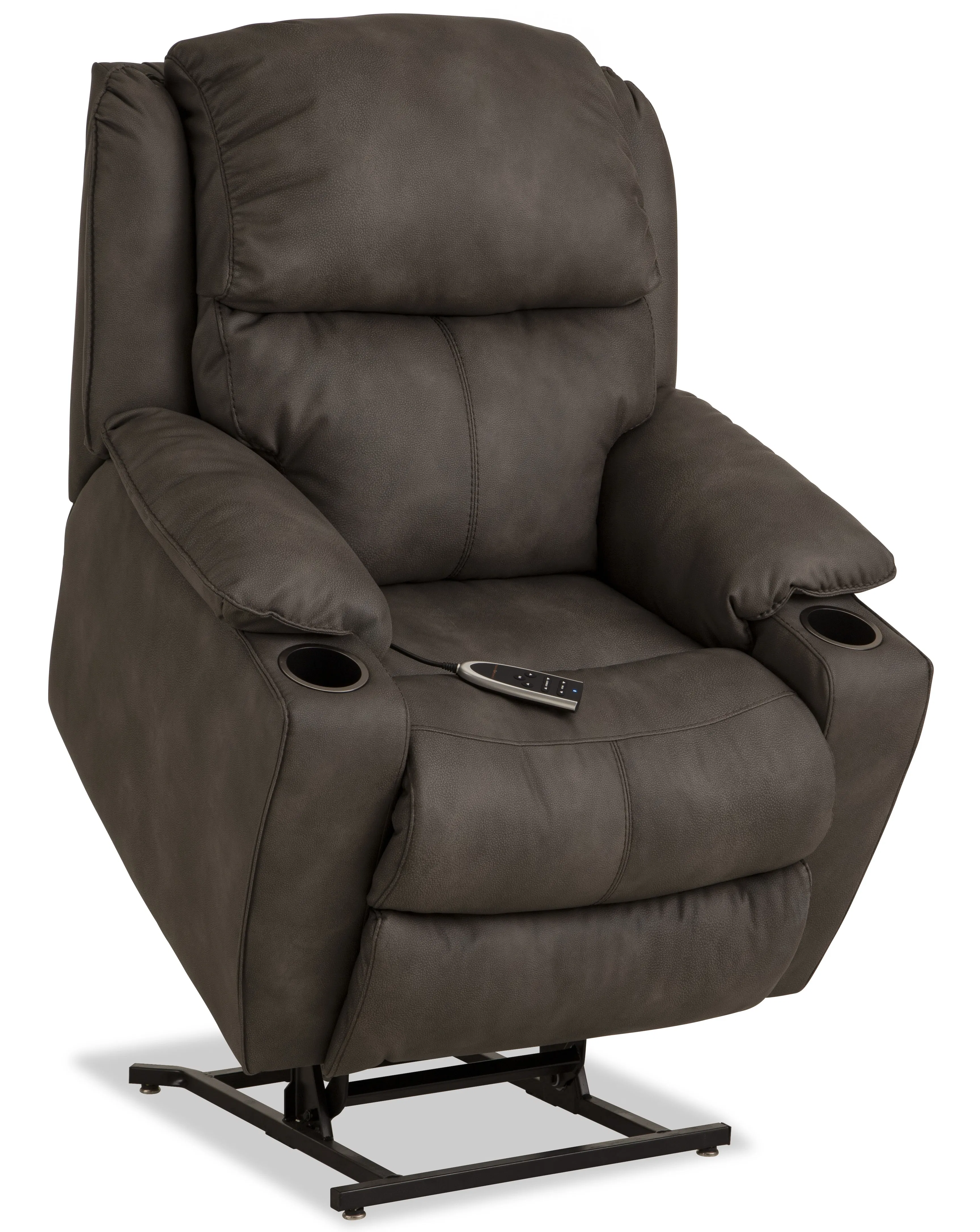 Timber Zero Gravity Power Lift Reclining Chair (Performance Fabric Brown) - In stock 1 Timber Zero Gravity Power Lift Reclining Chair (Performance Fabric Brown) - In stock