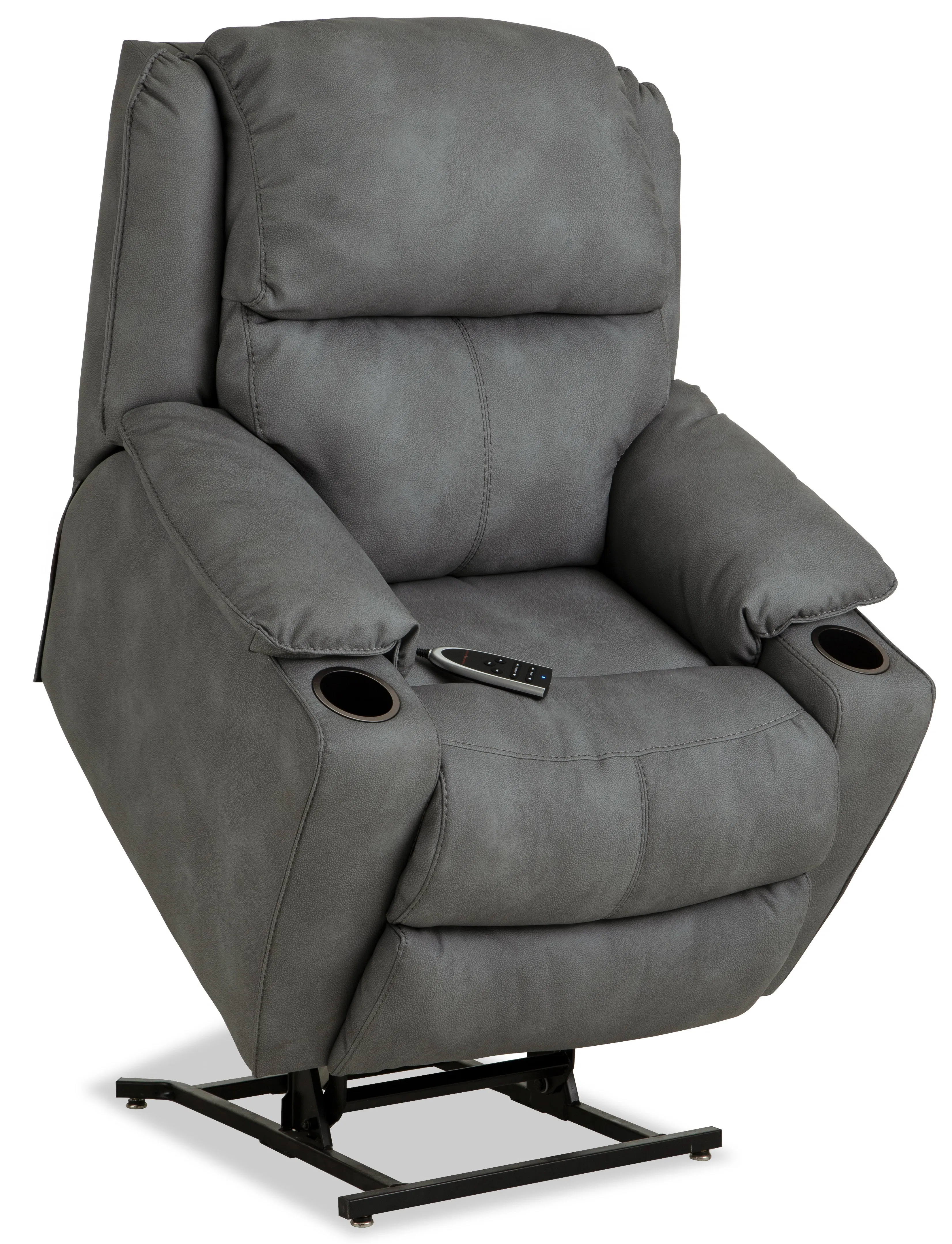 Timber Zero Gravity Power Lift Reclining Chair (Performance Fabric Grey) - In stock 1 Timber Zero Gravity Power Lift Reclining Chair (Performance Fabric Grey) - In stock