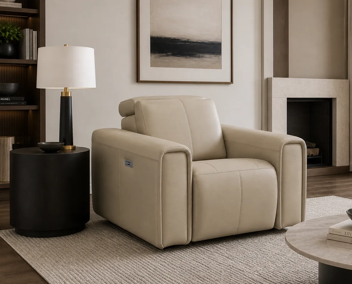 Nya Power Headrest Power Recliner (+140 leathers) 2 Nya Power Headrest Power Recliner (+140 leathers)