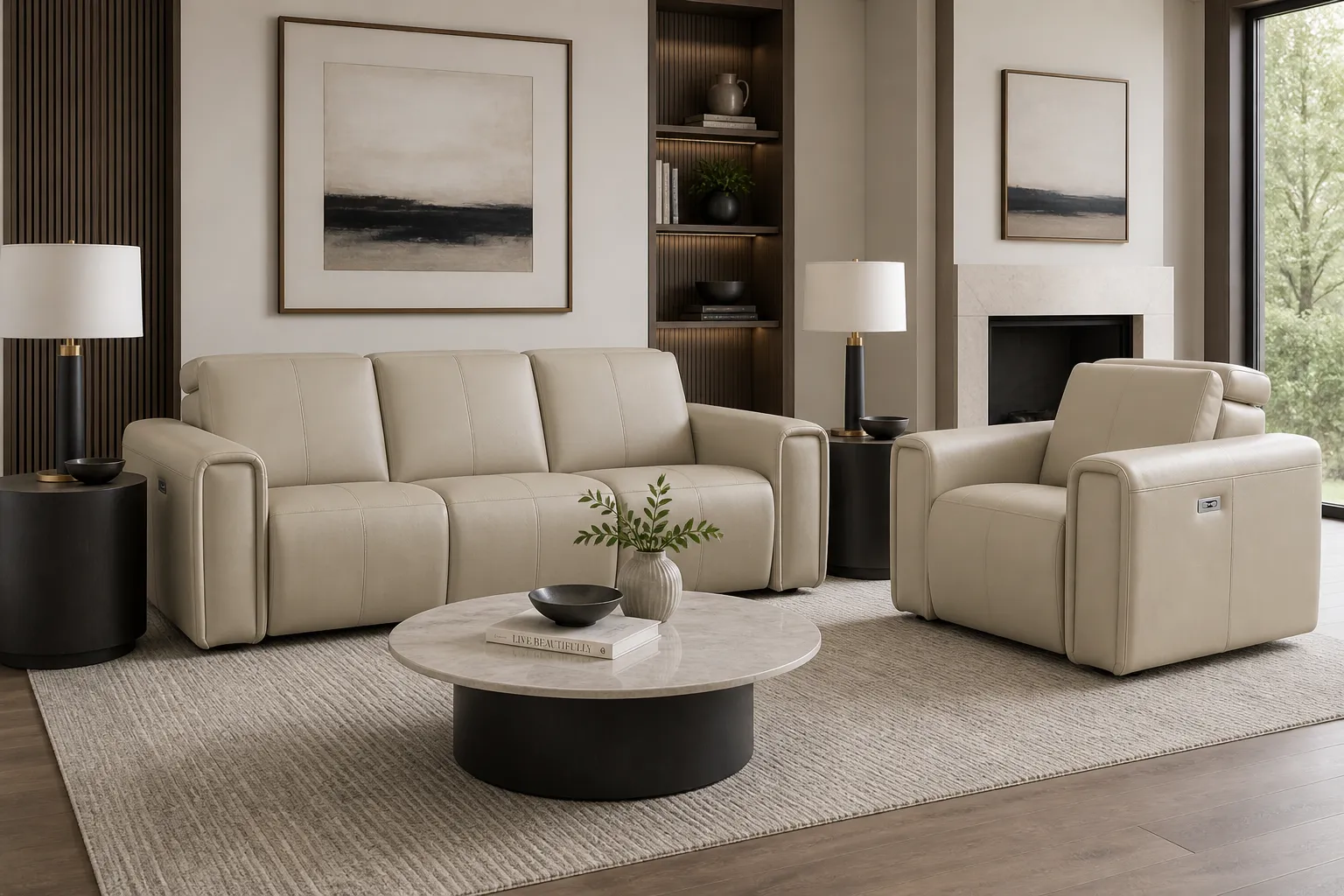 Nya Power Headrest Power Recliner (+140 leathers) 7 Nya Power Headrest Power Recliner (+140 leathers)