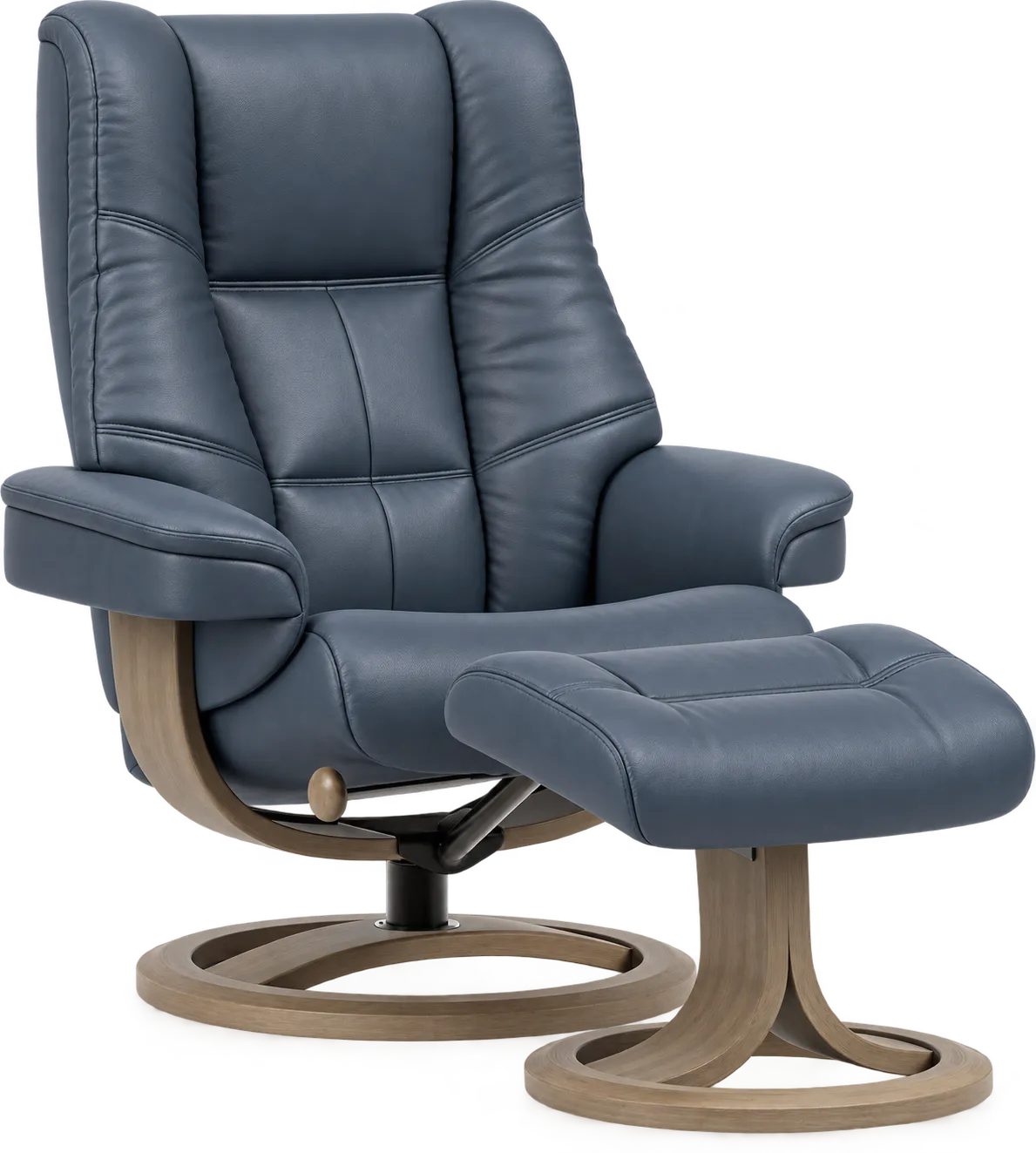 Nordic 63 Reclining Chair & Footstool (IN STOCK) Plush Scandinavian Comfort. Made to Fit You 1 Nordic 63 Reclining Chair & Footstool (IN STOCK) Plush Scandinavian Comfort. Made to Fit You