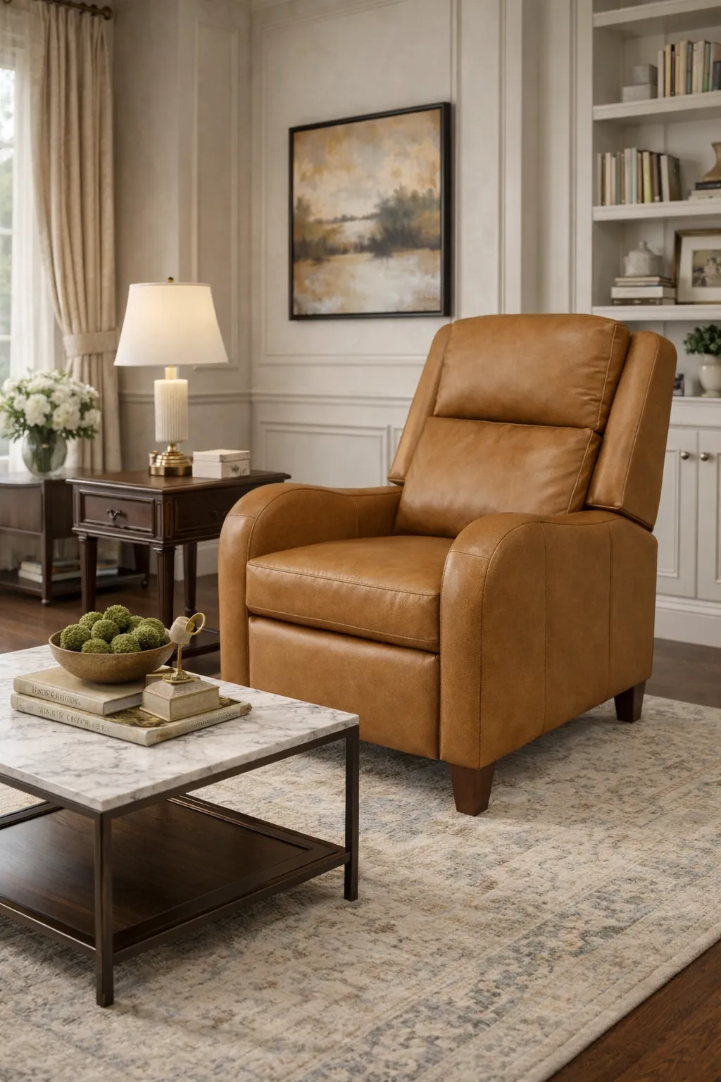 Aiden 3A00 Pushback Leather Recliner (29 Top-Grain Leather Choices) 8 Aiden 3A00 Pushback Leather Recliner (29 Top-Grain Leather Choices)