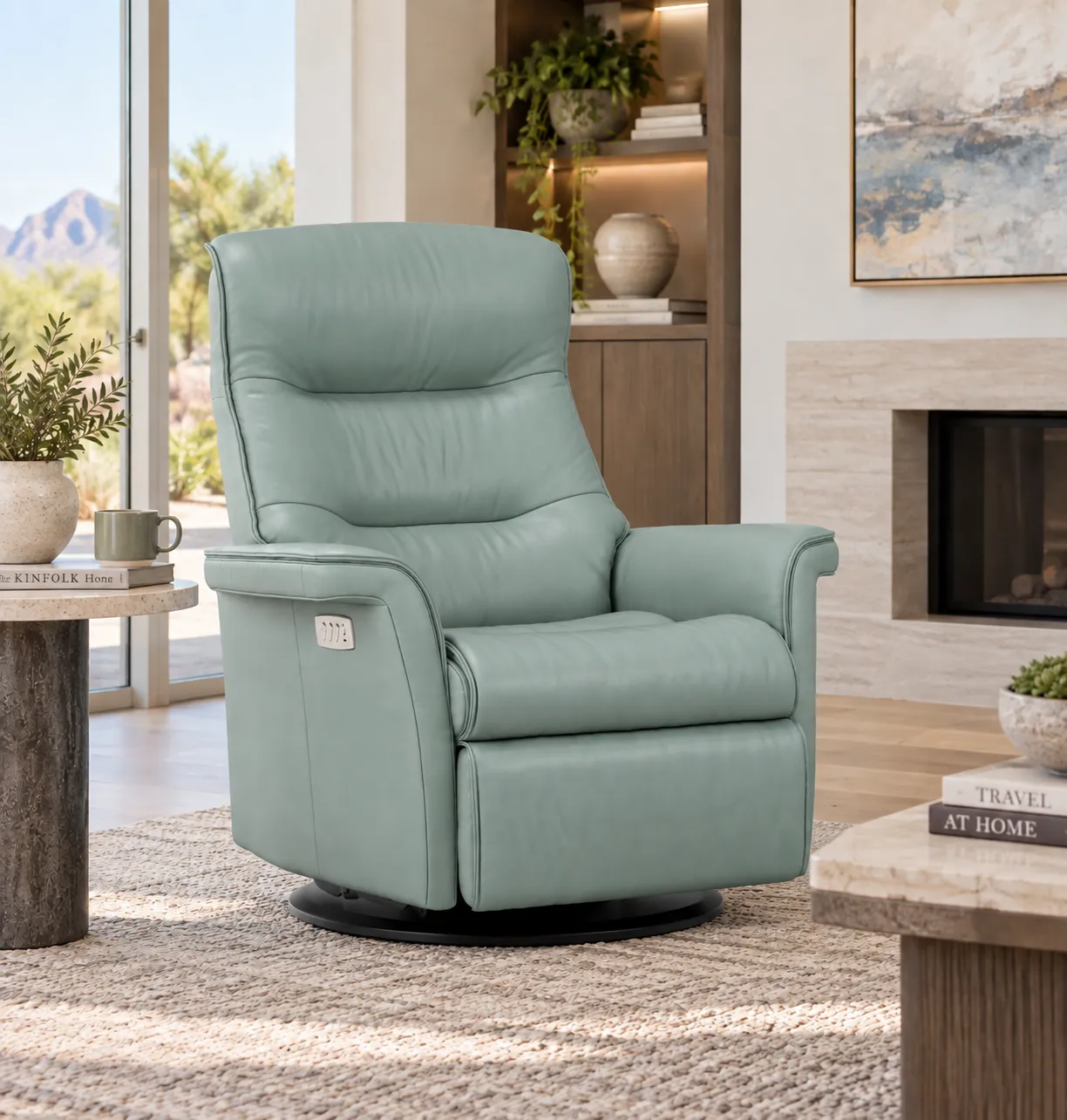 Chelsea Swivel Glider Relaxer Recliner Lagoon (Scandinavian Comfort That Moves With You) In stock 2 Chelsea Swivel Glider Relaxer Recliner Lagoon (Scandinavian Comfort That Moves With You) In stock