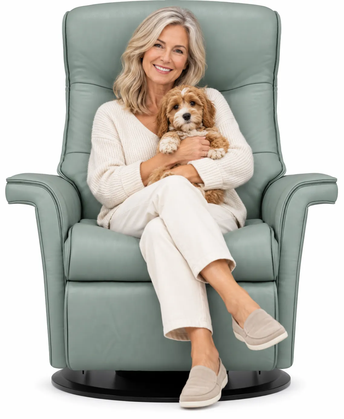 Chelsea Swivel Glider Relaxer Recliner Lagoon (Scandinavian Comfort That Moves With You) In stock 5 Chelsea Swivel Glider Relaxer Recliner Lagoon (Scandinavian Comfort That Moves With You) In stock