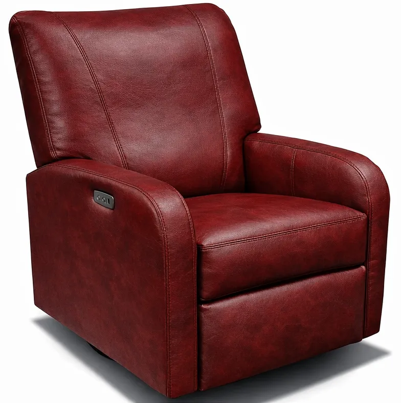 Nell 4N00 Power Leather Swivel Recliner (29 Top-Grain Leather Choices) 7 Nell 4N00 Power Leather Swivel Recliner (29 Top-Grain Leather Choices)