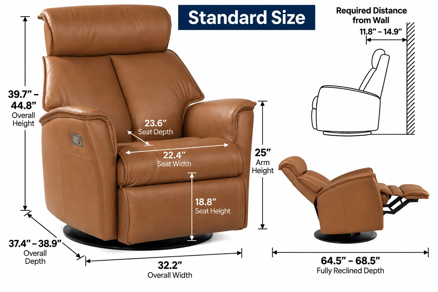 Boss Swivel Glider Relaxer Recliner Cinder (Big Comfort. Bold Scandinavian Design. In stock) 17 Boss Swivel Glider Relaxer Recliner Cinder (Big Comfort. Bold Scandinavian Design. In stock)
