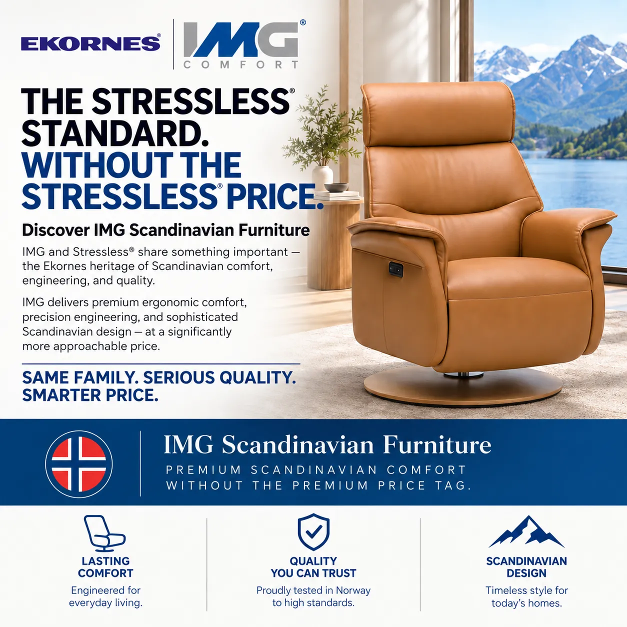 Boss Swivel Glider Relaxer Recliner Cinder (Big Comfort. Bold Scandinavian Design. In stock) 19 Boss Swivel Glider Relaxer Recliner Cinder (Big Comfort. Bold Scandinavian Design. In stock)