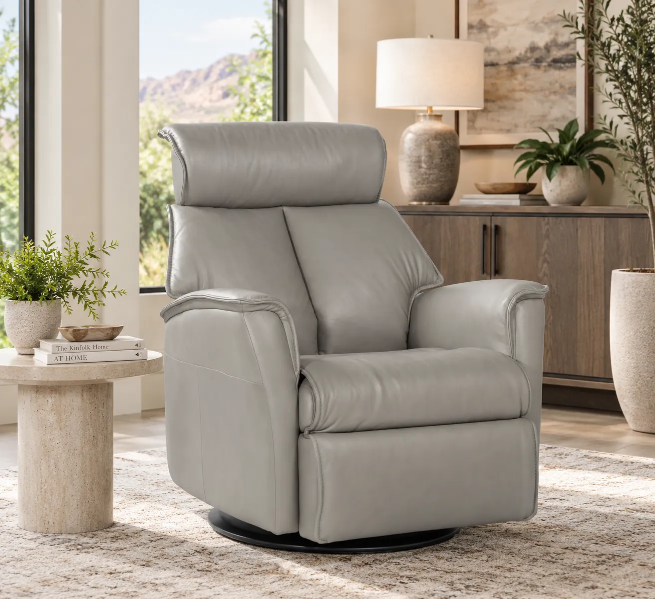 Boss Swivel Glider Relaxer Recliner Cinder (Big Comfort. Bold Scandinavian Design. In stock) 2 Boss Swivel Glider Relaxer Recliner Cinder (Big Comfort. Bold Scandinavian Design. In stock)