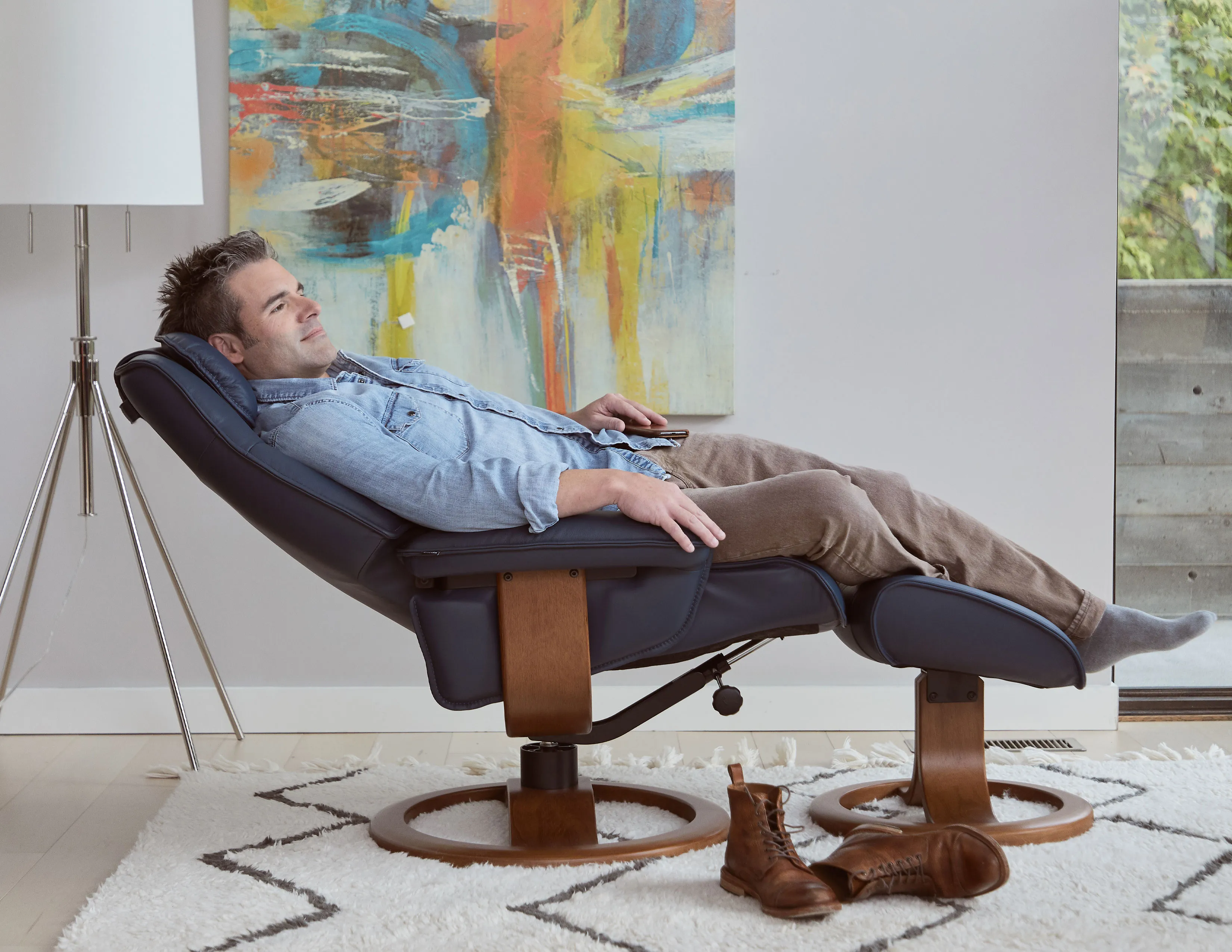 Admiral R Swivel Recliner - 2 sizes (+30 leathers) 5 Admiral R Swivel Recliner - 2 sizes (+30 leathers)