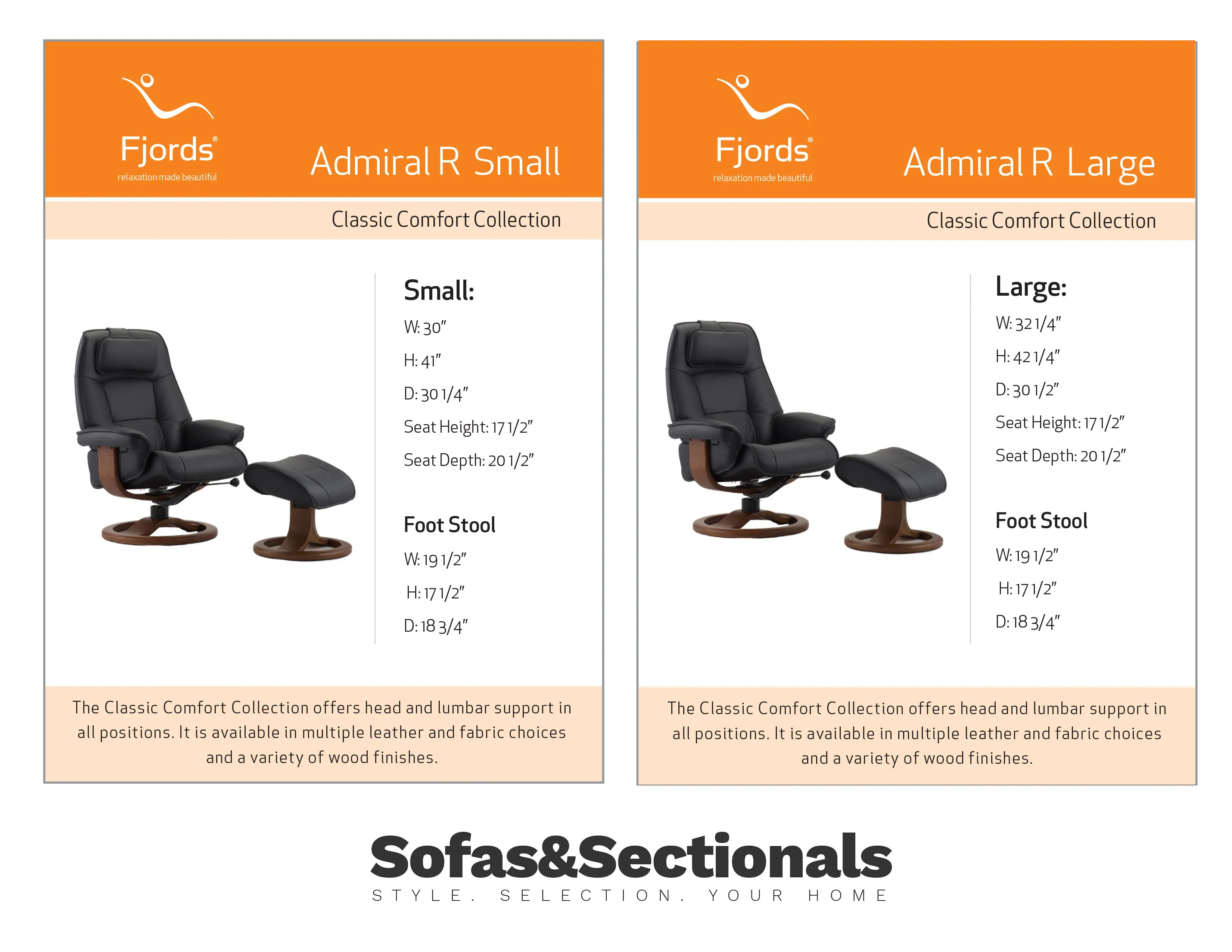 Admiral R Swivel Recliner - 2 sizes (+30 leathers) 7 Admiral R Swivel Recliner - 2 sizes (+30 leathers)
