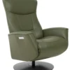 Oskar Cordless Dual Power Recliner Martini Olive (2 Sizes) In stock - Fast shipping