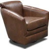 Lyra L100 Leather Swivel Glider 29 Top-Grain Leather Choices
