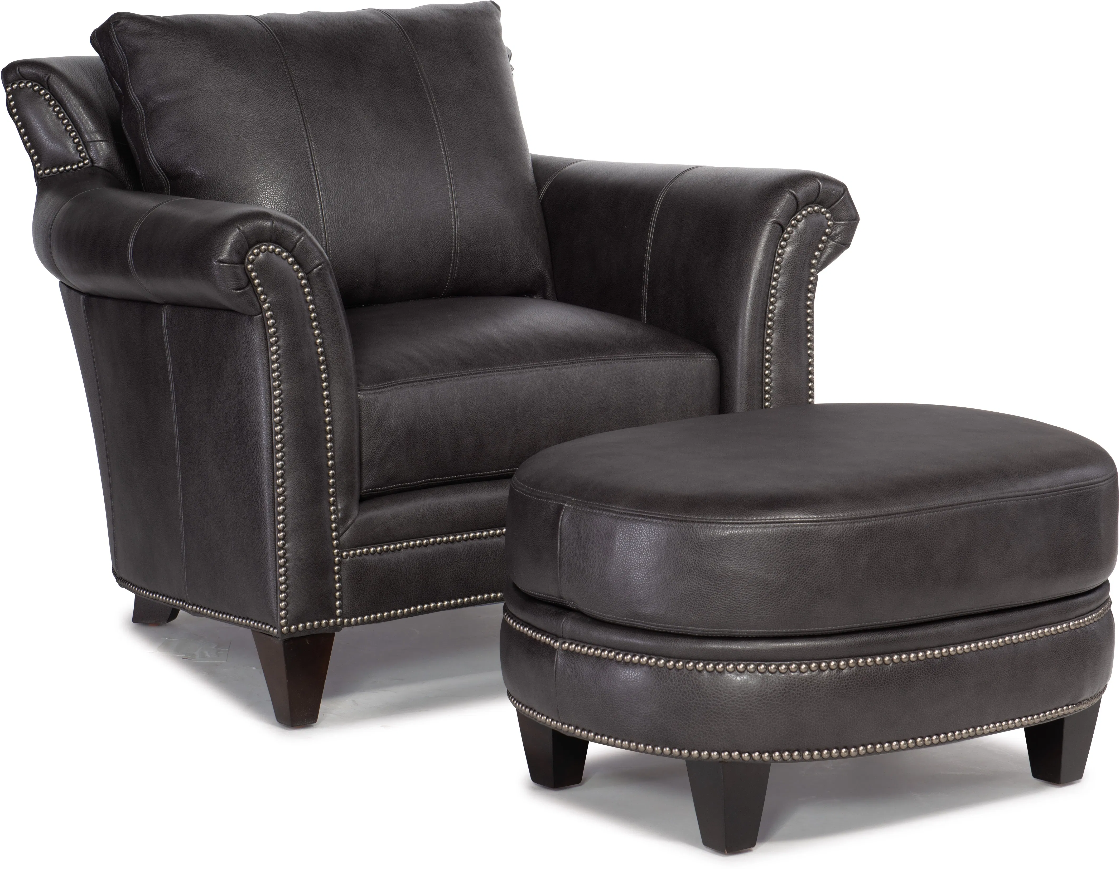 Bradington Young Richardson 866 Chair (12 leathers) 8-Way Hand Tied 3 Bradington Young Richardson 866 Chair (12 leathers) 8-Way Hand Tied