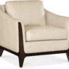 Sophia Stationary Leather Chair (In stock)