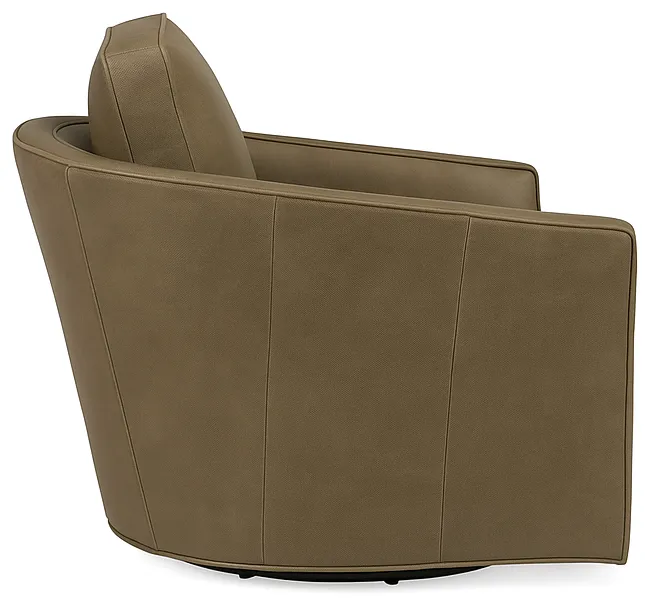 Bradington Young Blair Swivel Tub Chair (12 leathers) 2 Bradington Young Blair Swivel Tub Chair (12 leathers)