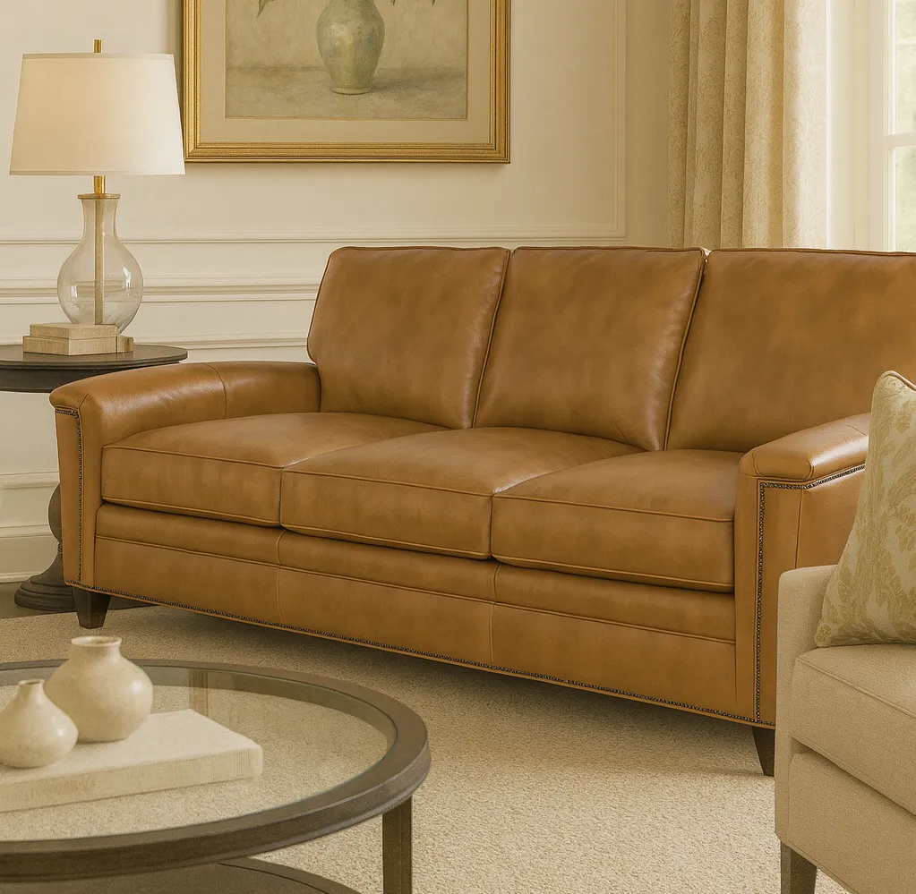 Bradington Young Oliver 448 Chair (12 leathers) 8-Way Hand Tied 18 Bradington Young Oliver 448 Chair (12 leathers) 8-Way Hand Tied