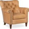Bradington Young Kirby 463 Accent Chair (12 leathers) 8-Way Hand Tie