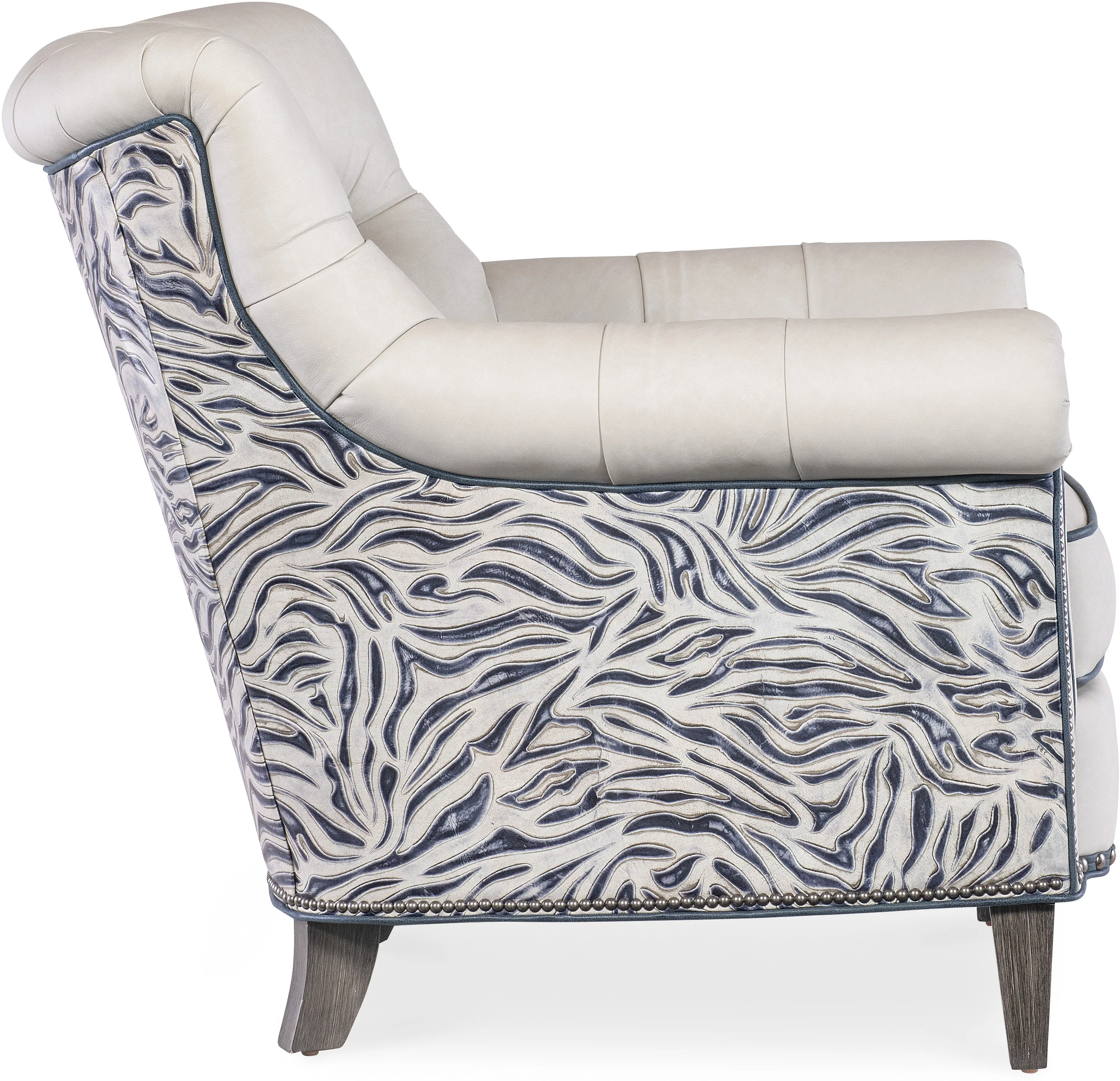 Bradington Young Kirby 463 Accent Chair (12 leathers) 8-Way Hand Tie 12 Bradington Young Kirby 463 Accent Chair (12 leathers) 8-Way Hand Tie