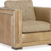 Bradington Young Ellary 663 Chair (12 leathers) 8-Way Hand Tie