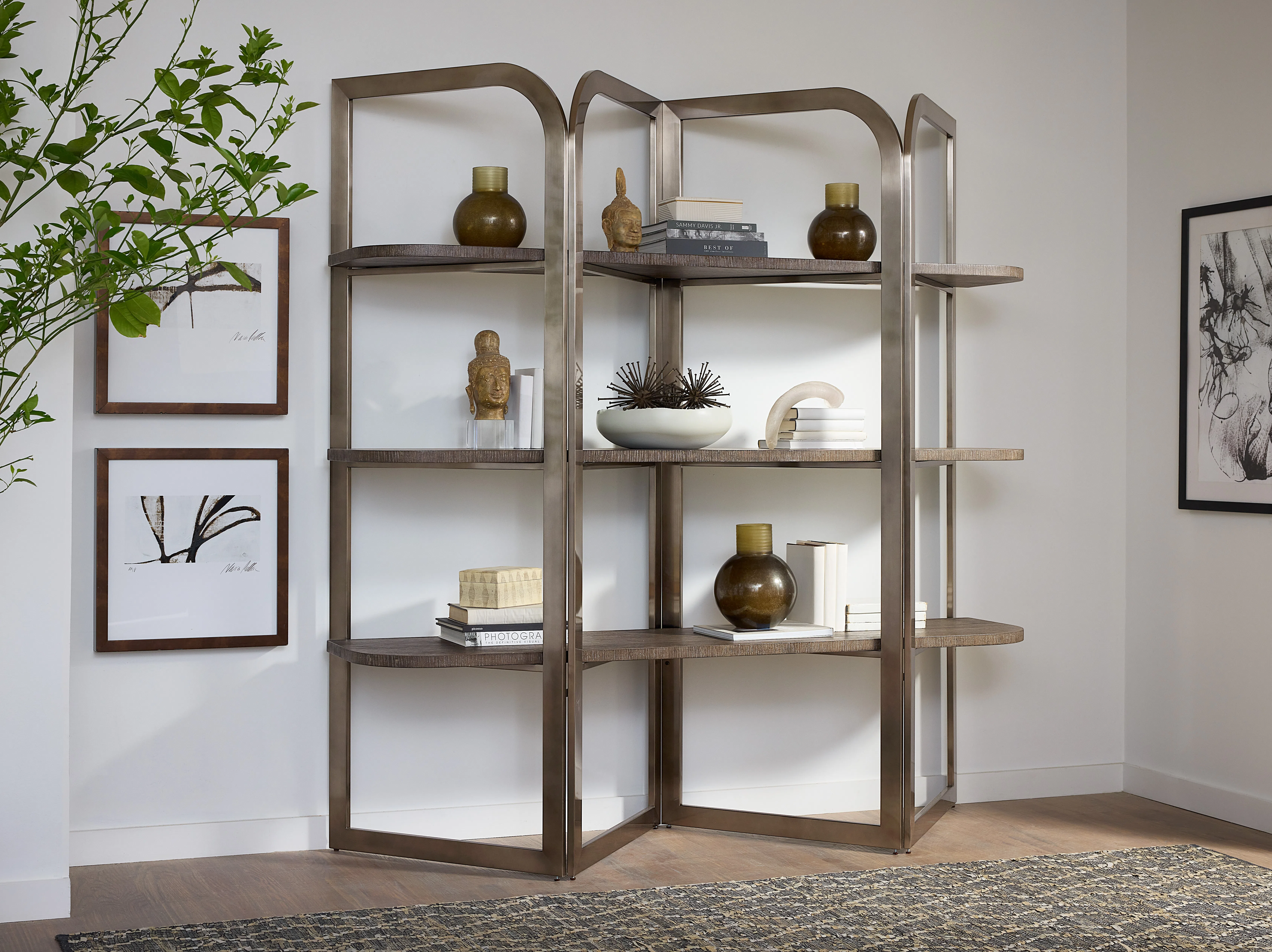 Modern Mood Etagere (dark wood shelves) 6850-10445-89 4 Modern Mood Etagere (dark wood shelves) 6850-10445-89