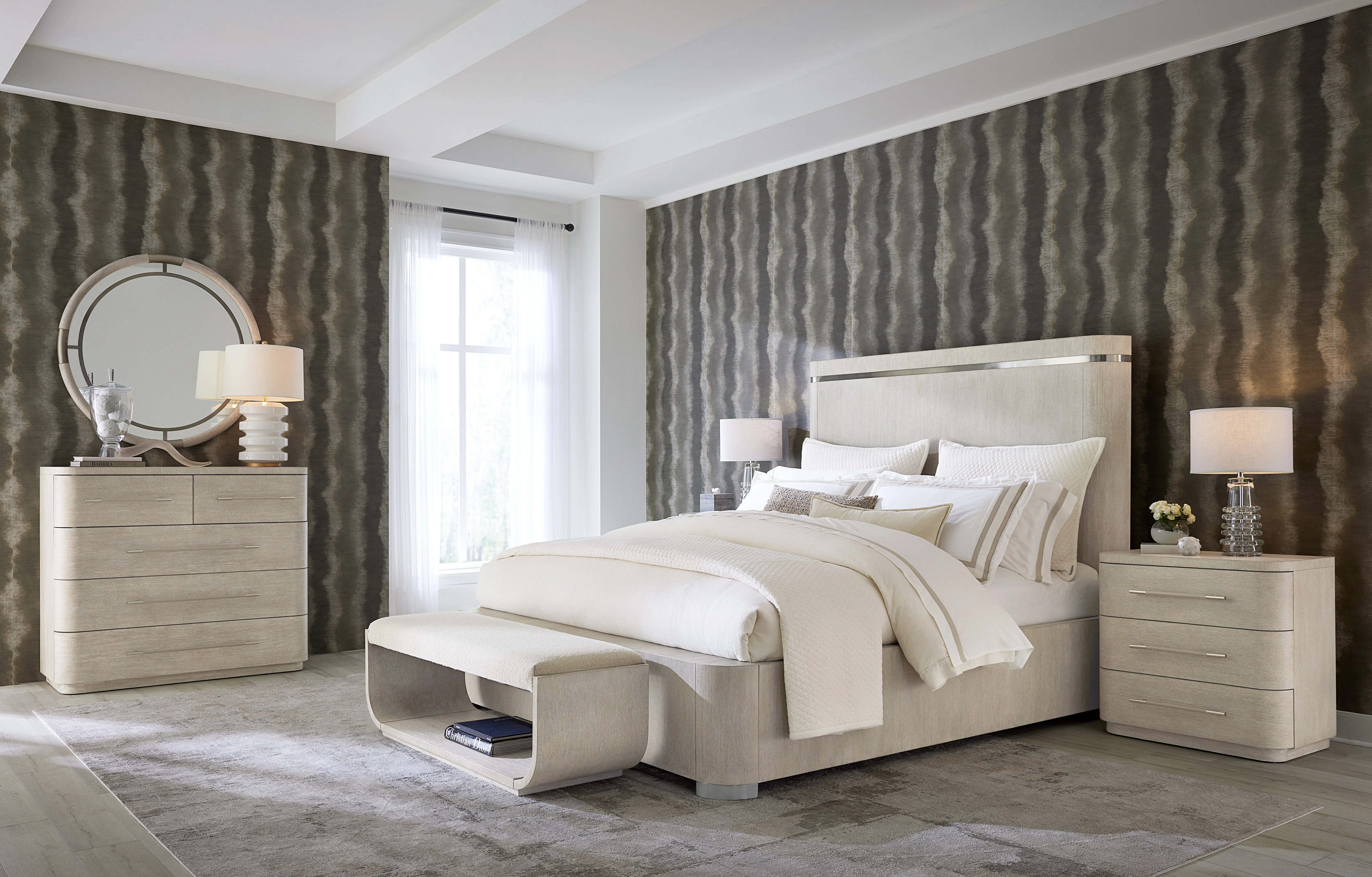 Modern Mood Queen Panel Bed 6850-90250-80 2 Modern Mood Queen Panel Bed 6850-90250-80
