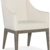 Modern Mood Upholstered Arm Chair (mink finish with wire brushing) 6850-75401-89