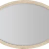 Nouveau Chic Oval Mirror (sandstone finish) 6500-90009-80 11 Nouveau Chic Oval Mirror (sandstone finish) 6500-90009-80