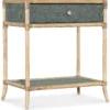 Retreat Pole Rattan Bedside Table (Two tone finish) 6950-90117-45 2 Retreat Pole Rattan Bedside Table (Two tone finish) 6950-90117-45