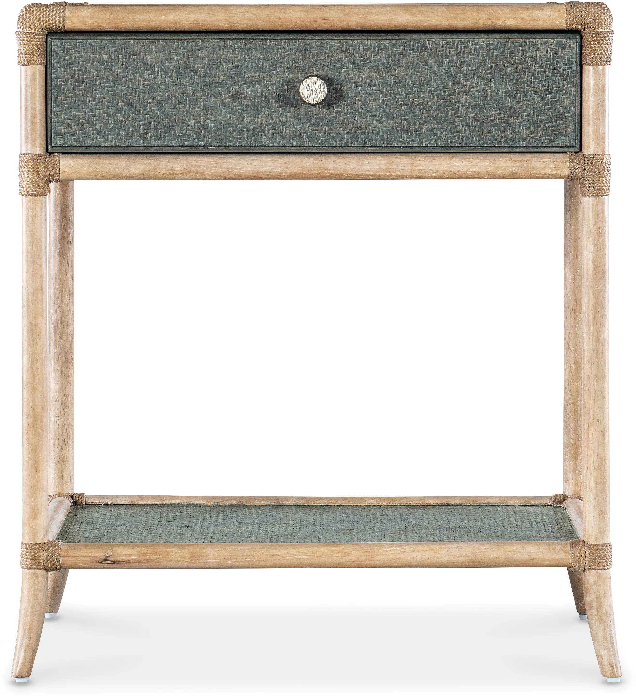 Retreat Pole Rattan Bedside Table (Two tone finish) 6950-90117-45 3 Retreat Pole Rattan Bedside Table (Two tone finish) 6950-90117-45