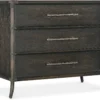 Retreat Pole Rattan Chest (Black sand finish) 6950-90017-99