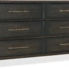 Retreat Pole Rattan Dresser (Black sand finish) 6950-90202-99