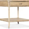 Retreat Pole Rattan End Table (Light sand finish) 6950-80213-80