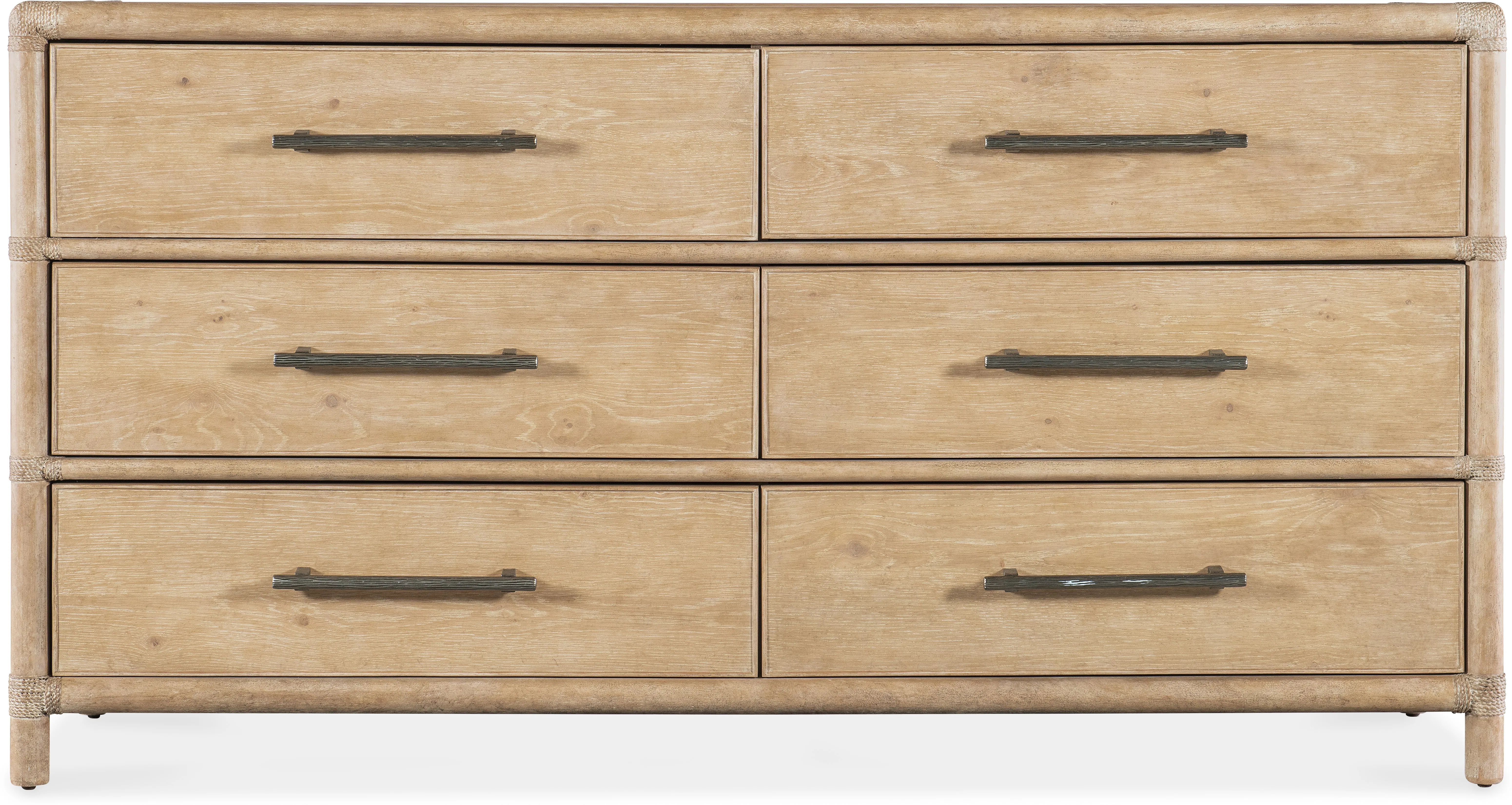 Retreat Pole Rattan Dresser (Light sand finish) 6950-90202-80 2 Retreat Pole Rattan Dresser (Light sand finish) 6950-90202-80