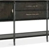 Retreat Pole Rattan Sideboard (Black sand finish) 6950-75917-99 12 Retreat Pole Rattan Sideboard (Black sand finish) 6950-75917-99