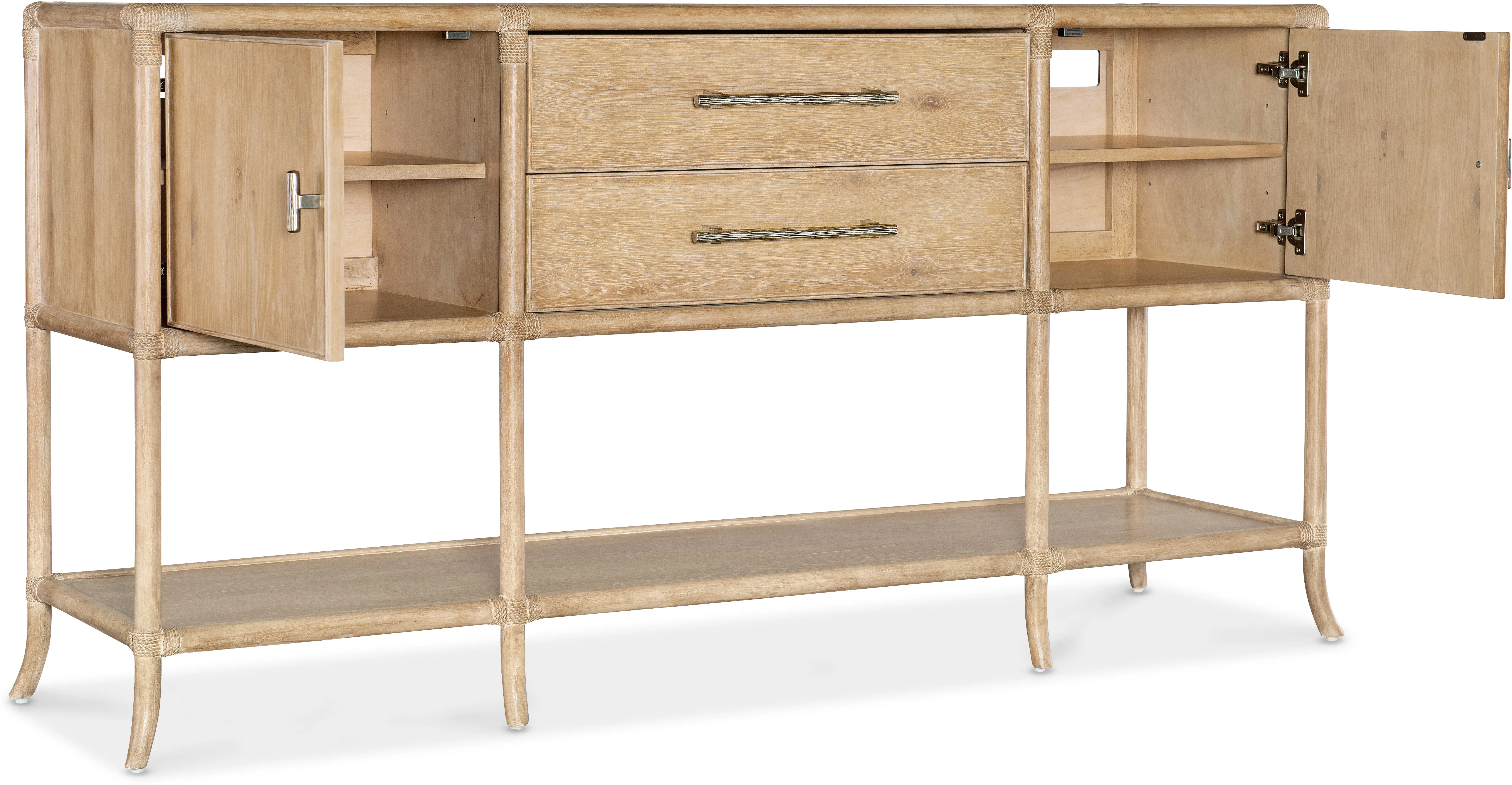 Retreat Pole Rattan Sideboard (Light sand finish) 6950-75917-80 2 Retreat Pole Rattan Sideboard (Light sand finish) 6950-75917-80