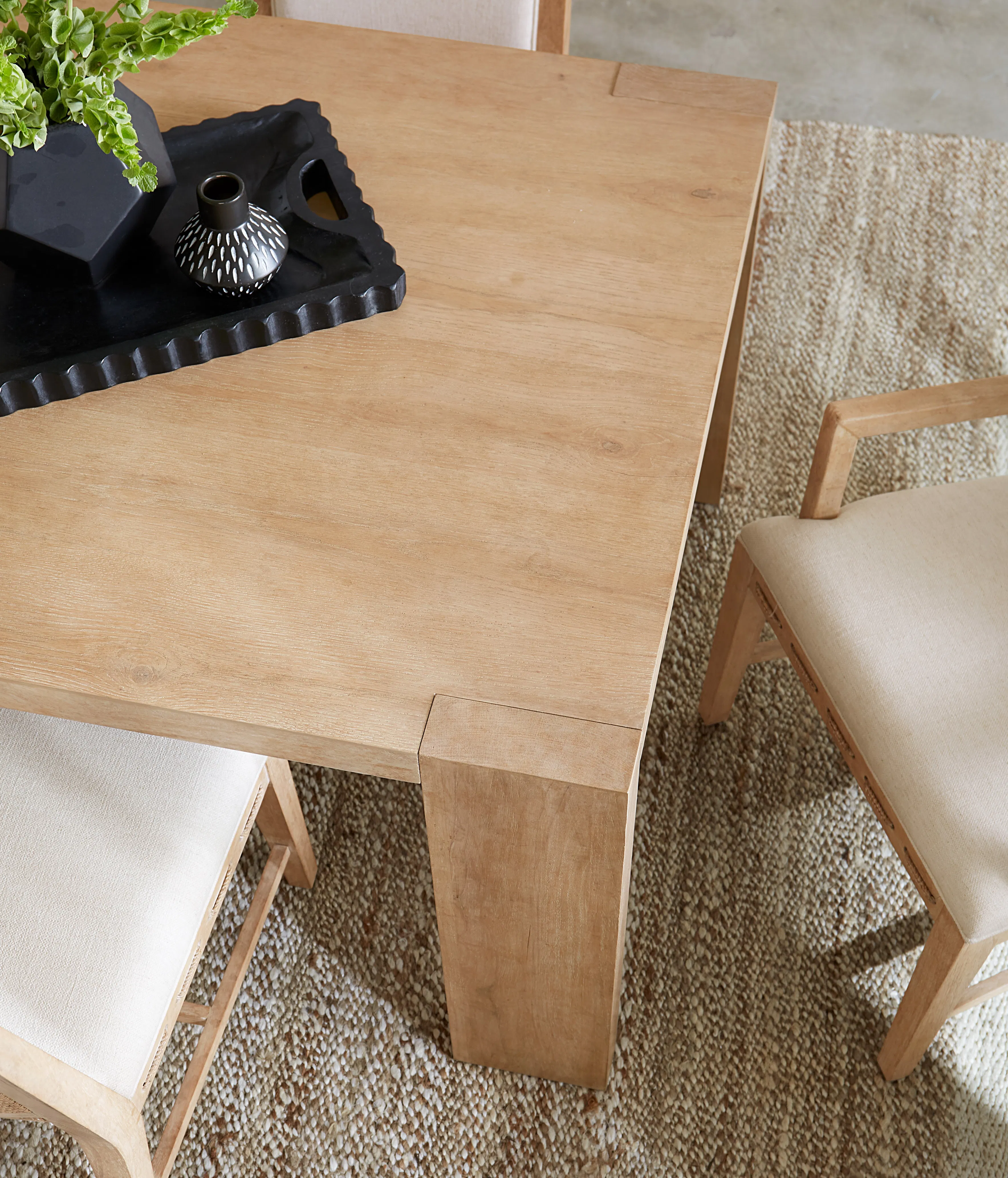 Retreat Rectangle Dining Table (22" leaf) Light sand finish 6950-75200-80 7 Retreat Rectangle Dining Table (22" leaf) Light sand finish 6950-75200-80