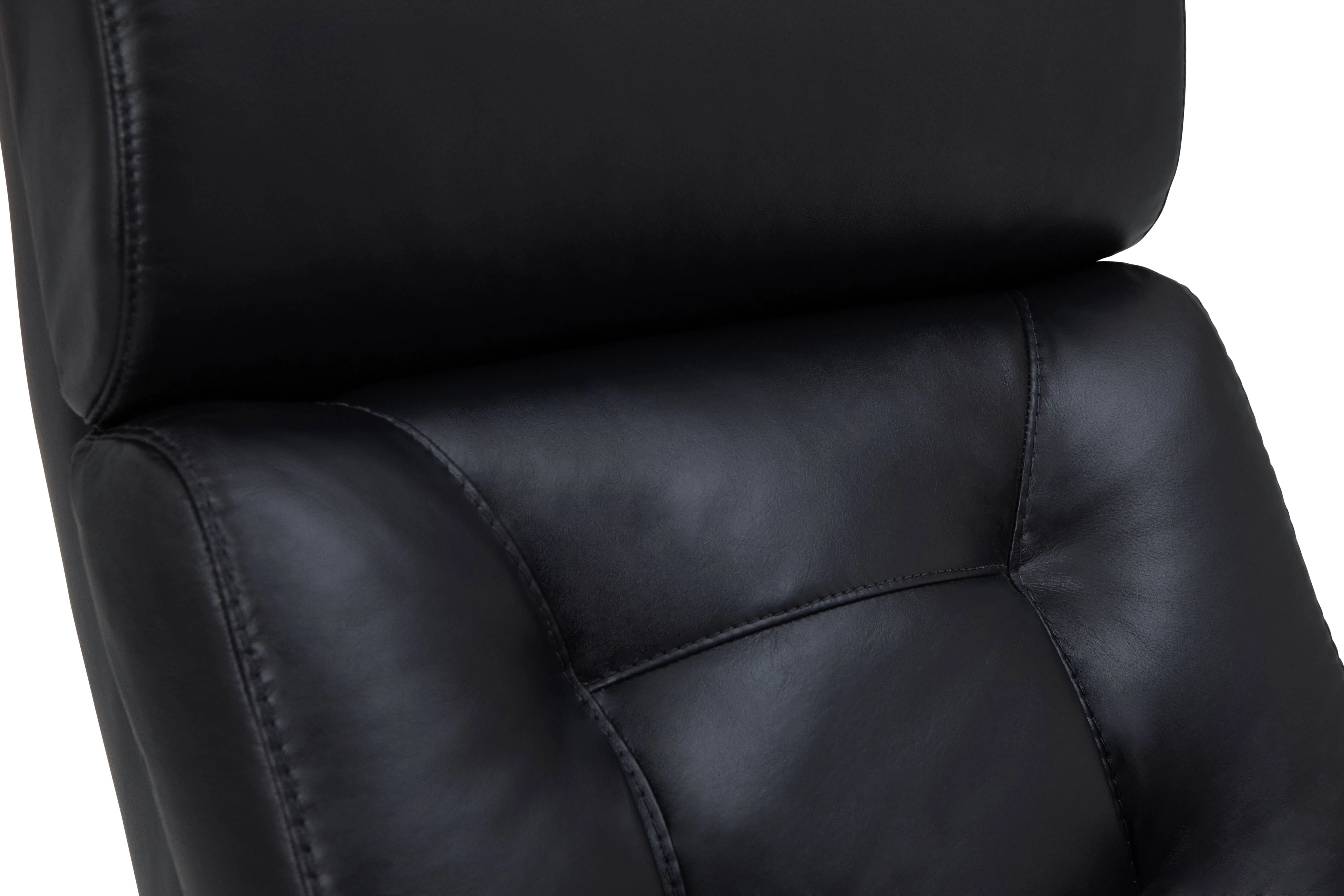 Baltic II Black Leather Swivel Glider Power w/Power Headrest (In Stock) 15 Baltic II Black Leather Swivel Glider Power w/Power Headrest (In Stock)