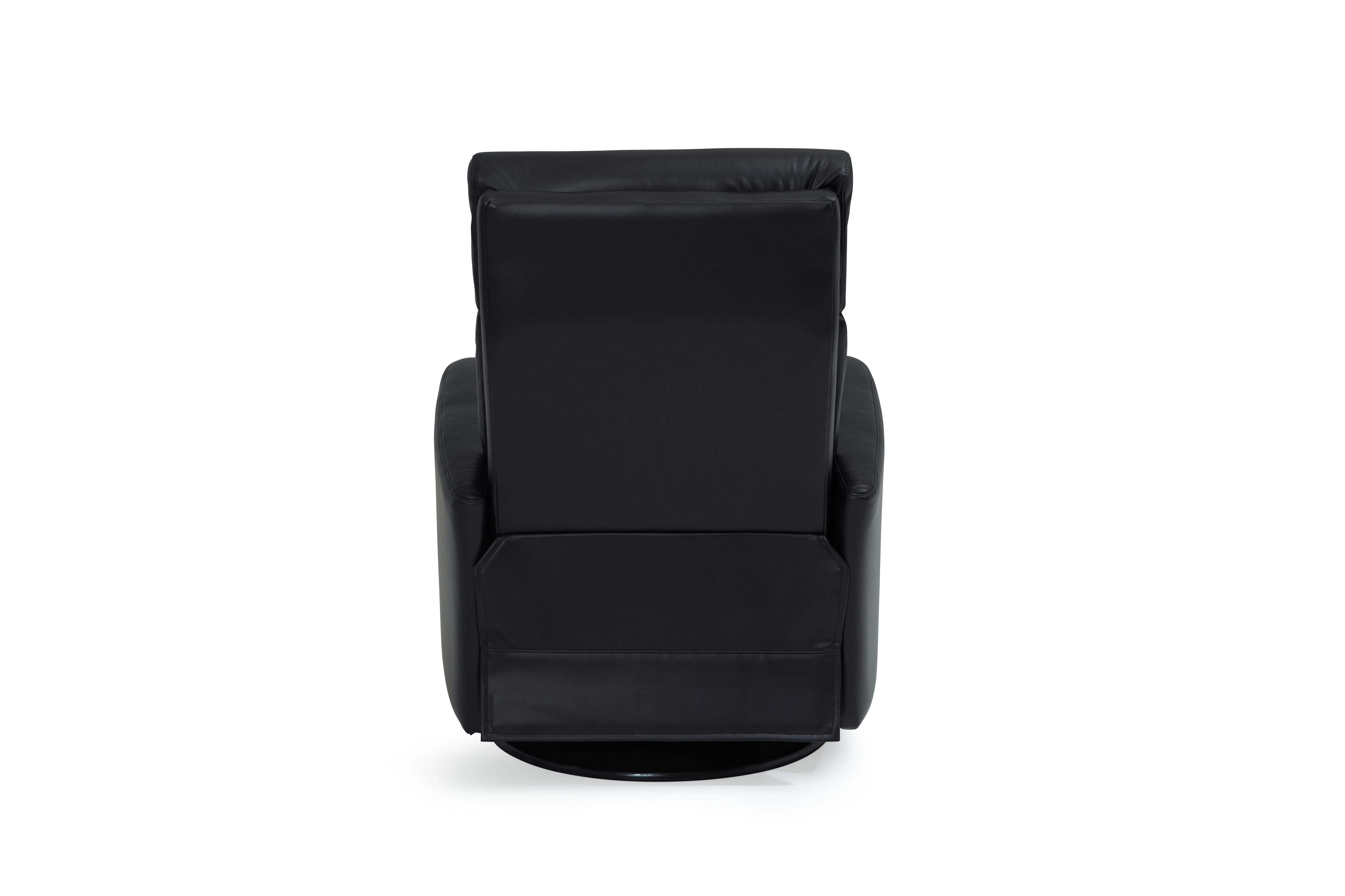 Baltic II Black Leather Swivel Glider Power w/Power Headrest (In Stock) 7 Baltic II Black Leather Swivel Glider Power w/Power Headrest (In Stock)